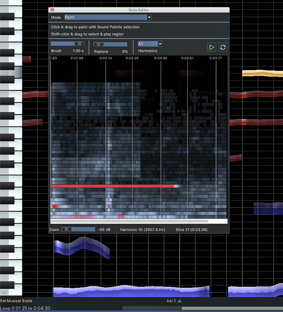 Infinity 4.7 - edytor audio