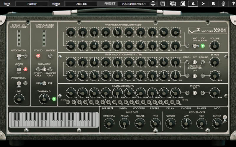 XILS 201 Vocoder - wtyczkowy wokoder
