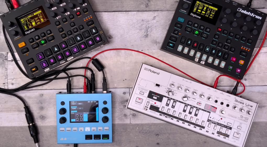 1010music Bluebox - kompaktowy mikser / recorder
