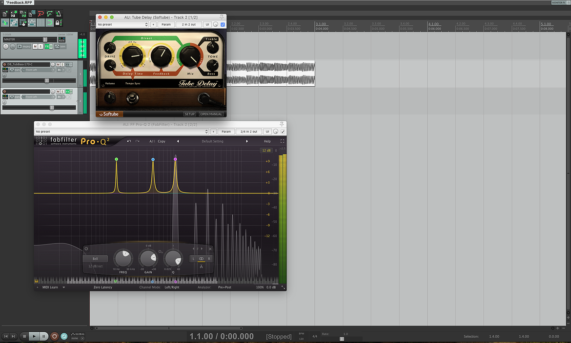 Reaper jako... syntezator
