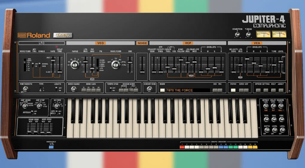 Roland Jupiter 4 - emulacja klasycznego syntezatora