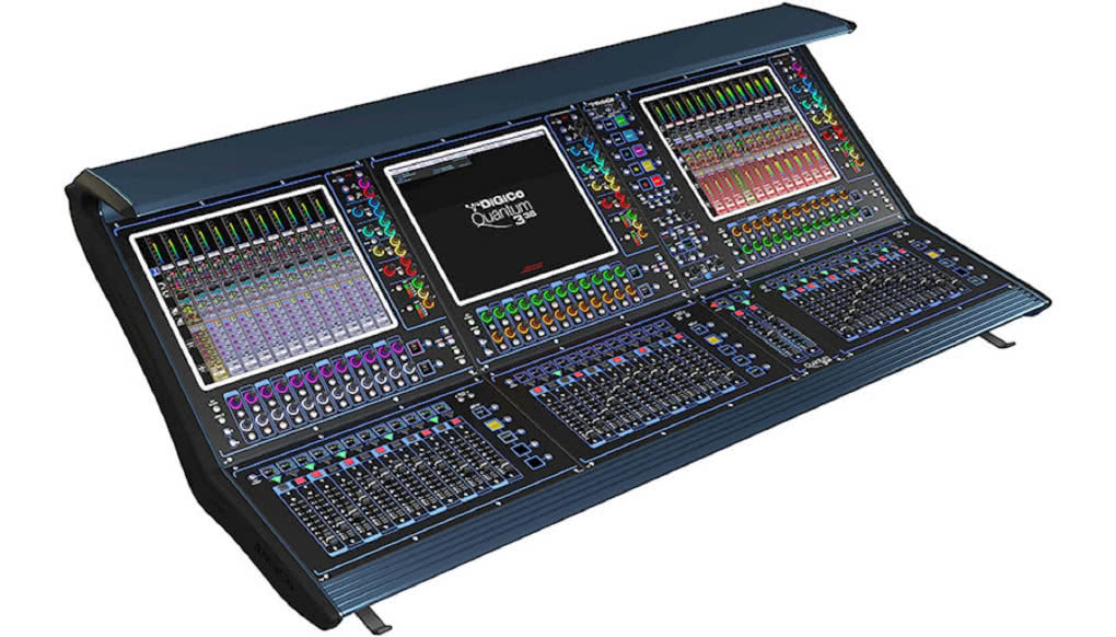 Przyjrzyjmy się konsolecie DiGiCo Quantum 338