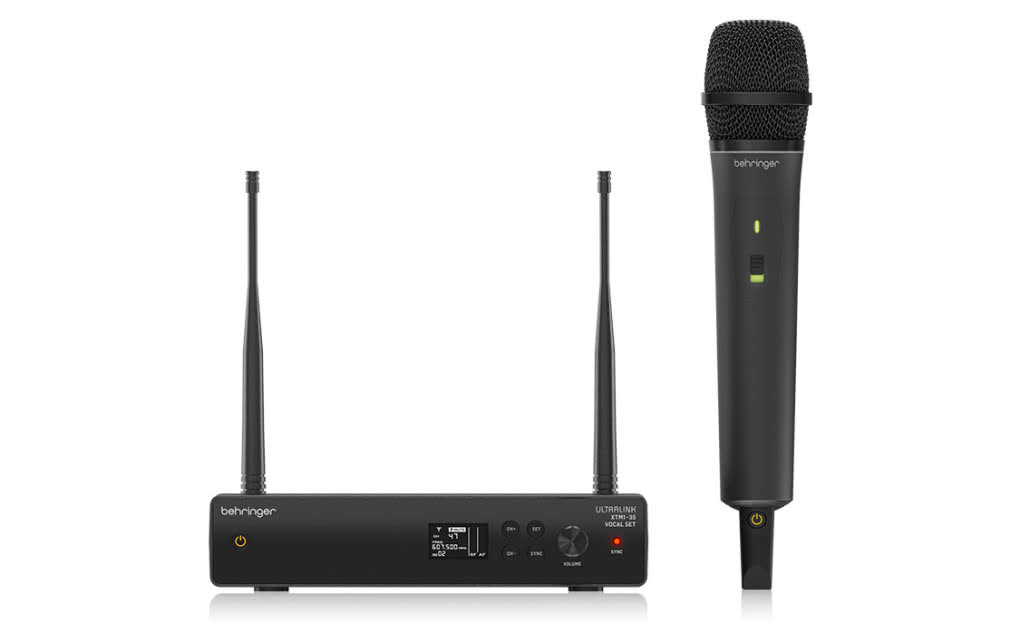 Behringer XTM1‑35 – zestawy bezprzewodowych mikrofonów wokalnych