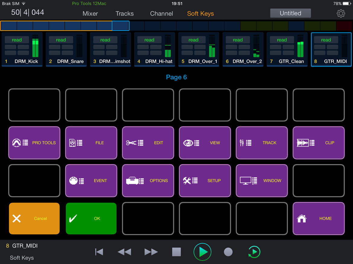 Avid Pro Tools Dock