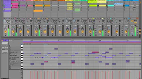 Nagranie pierwszego klipu MIDI w Abletonie Live 