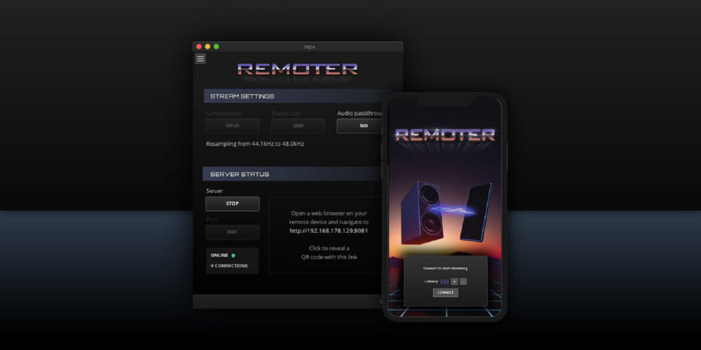 Remoter - plugin streamujący audio z DAW