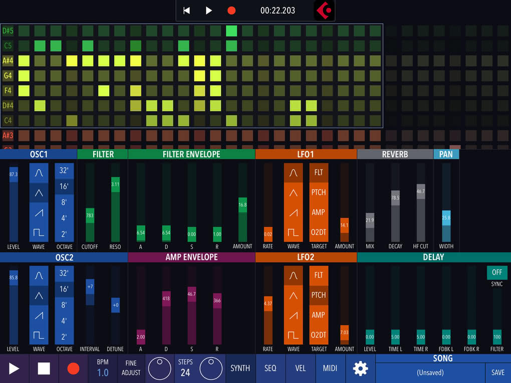 Mobilny producent: Studiomux i Xynthesizr