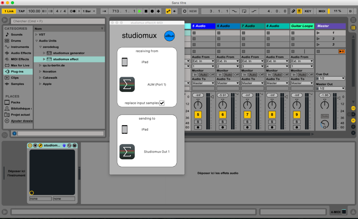 Mobilny producent: Studiomux i Xynthesizr