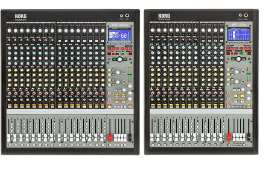 SoundLink MW - hybrydowe miksery firmy Korg