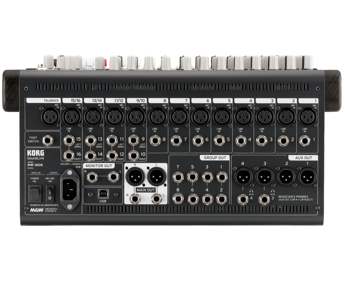 SoundLink MW - hybrydowe miksery firmy Korg