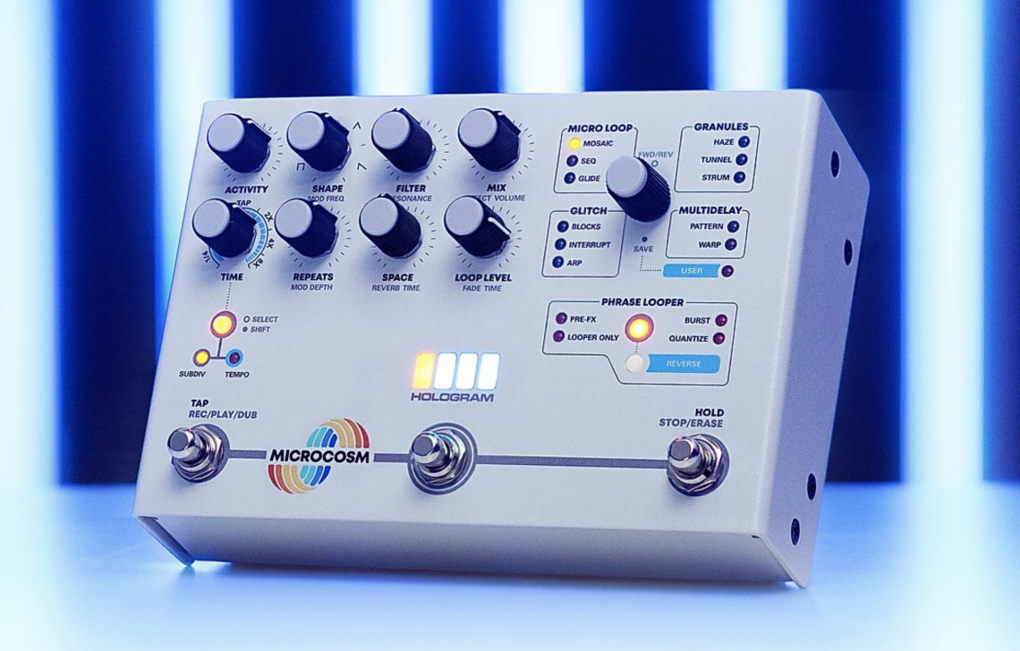Hologram Electronics Microcosm - granularny efekt gitarowy