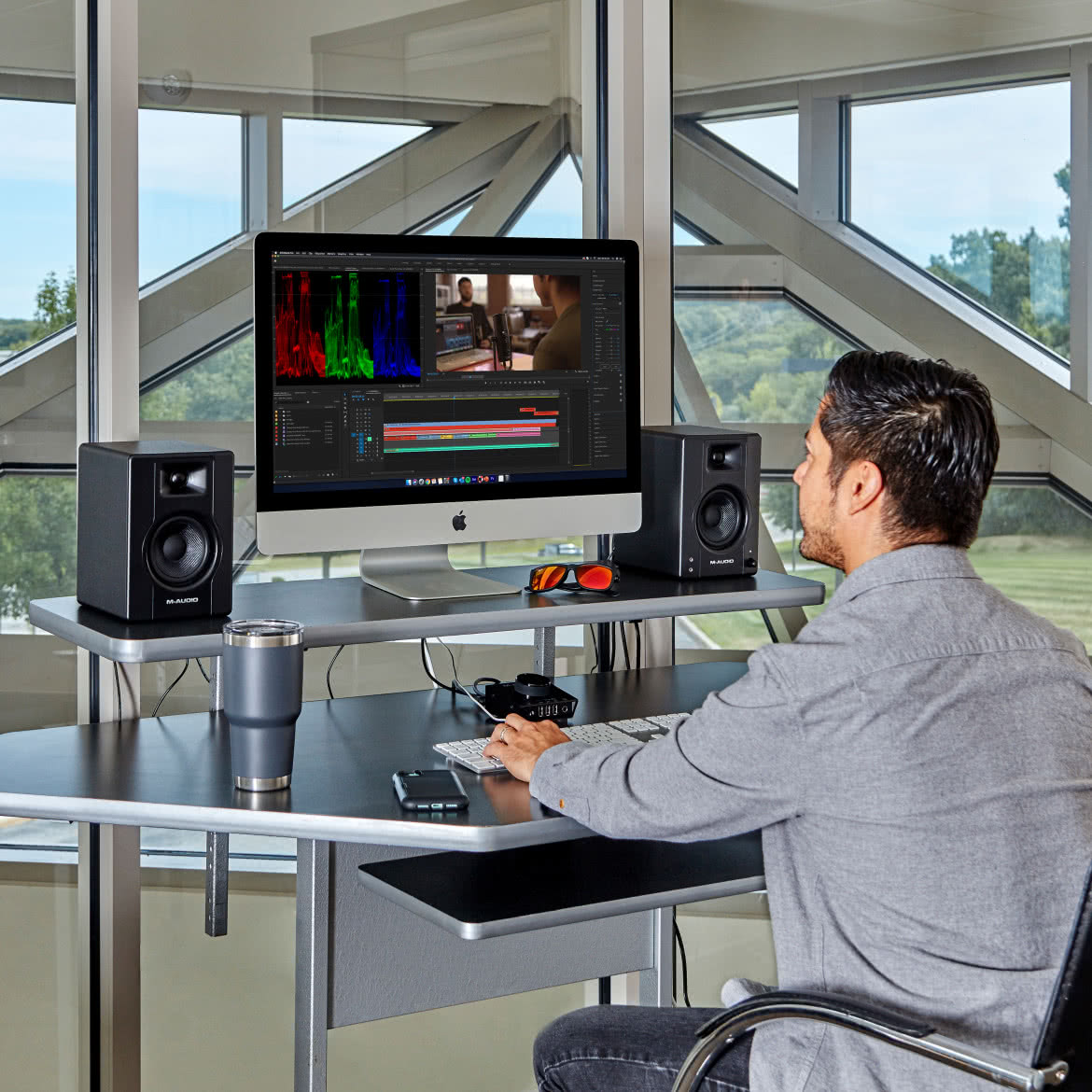 Nowe monitory BX3 i BX4 z M-Audio