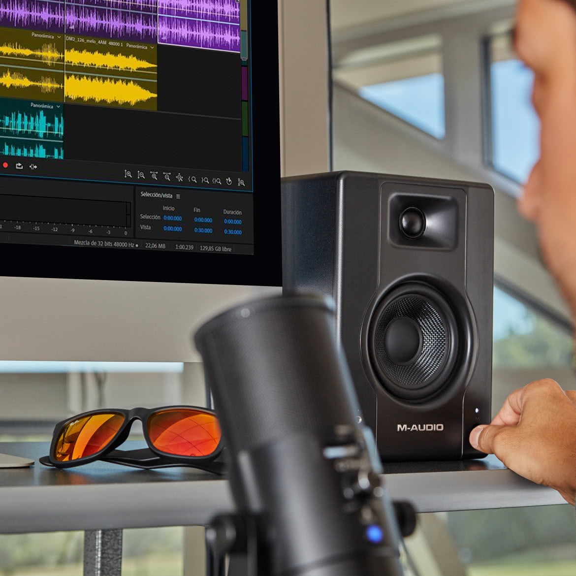 Nowe monitory BX3 i BX4 z M-Audio