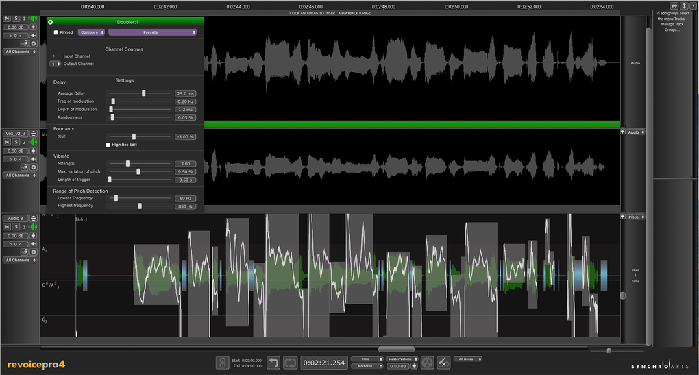 Nowości w Synchro Arts Revoice Pro 4