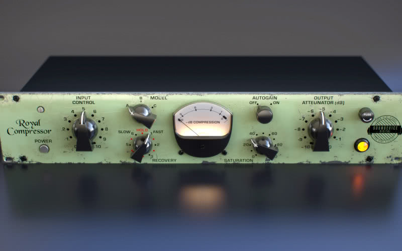 Royal Compressor - wirtualny procesor dynamiki