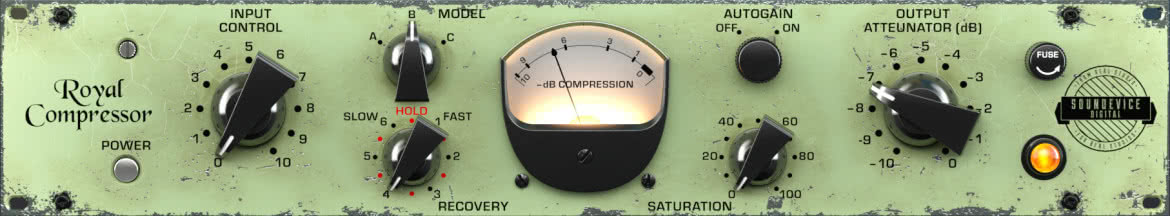 Royal Compressor - wirtualny procesor dynamiki