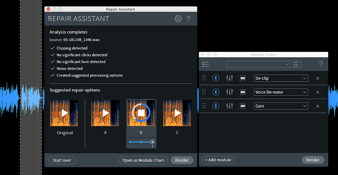 RX7 - system do naprawy i edycji dźwięku