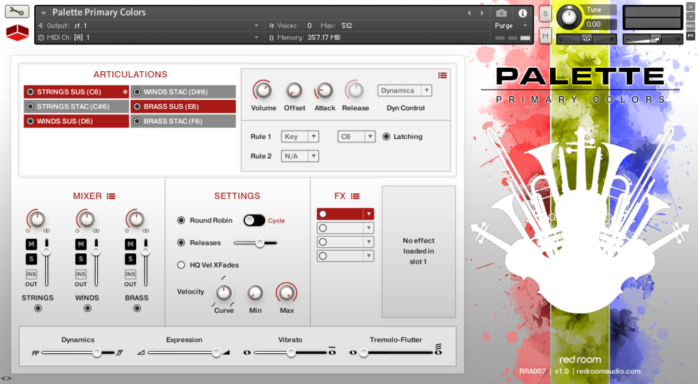 Bezpłatny 1GB brzmień od Red Room Audio