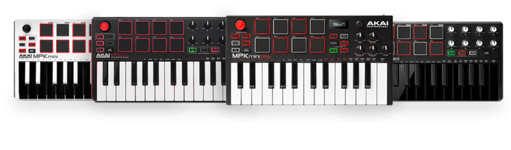 Klawiatury Akai oraz M-Audio sterujące w promocji