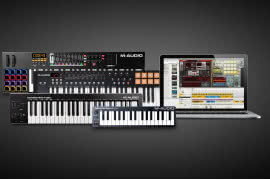 Klawiatury Akai oraz M-Audio sterujące w promocji