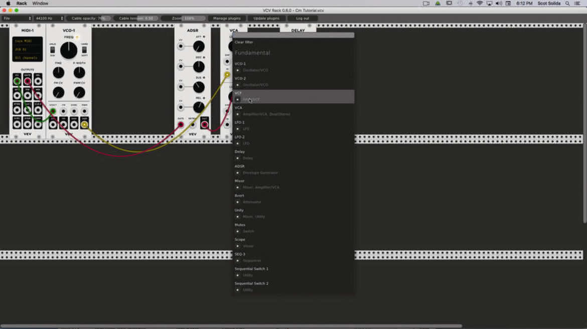 Przewodnik po VCV Rack