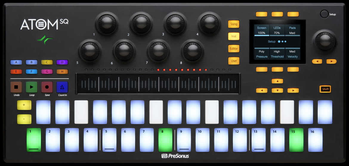 Atom SQ - uniwersalny kontroler MIDI