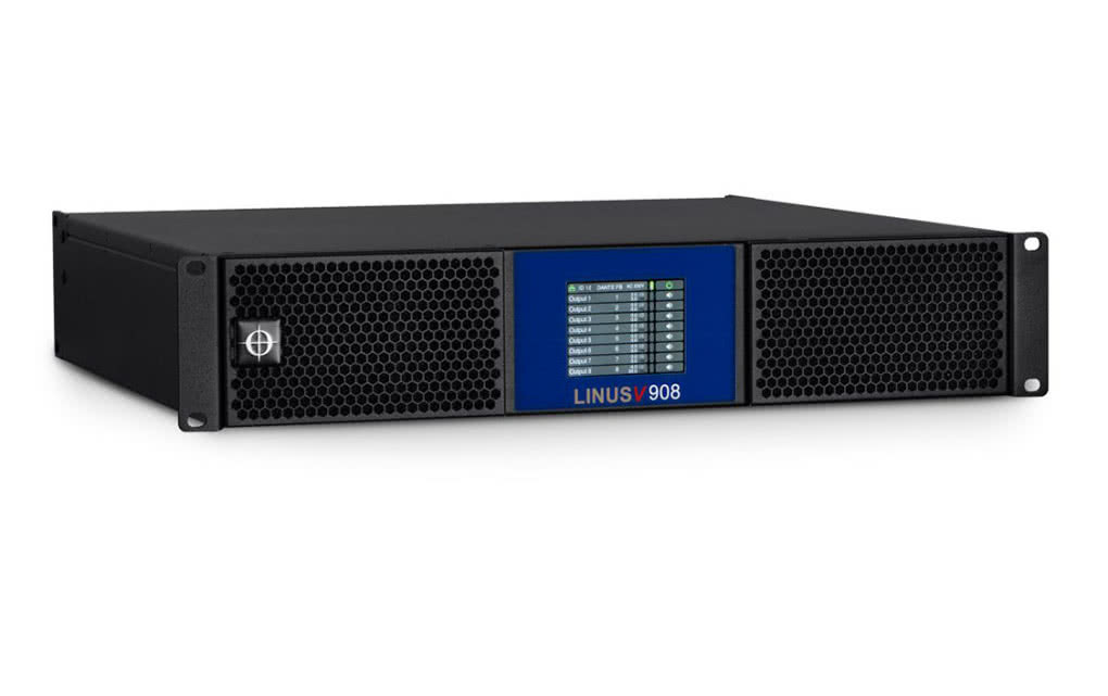 CODA Audio rozwija platformę LINUS – nowe wzmacniacze V-Series z DSP i siecią
