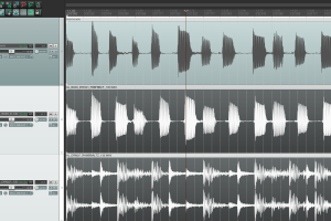 Edycja rytmiki ścieżek audio