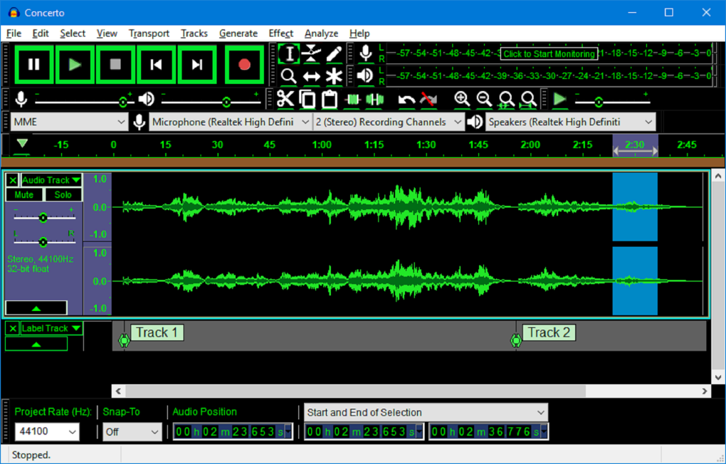 Audacity otrzymuje wsparcie dla VST