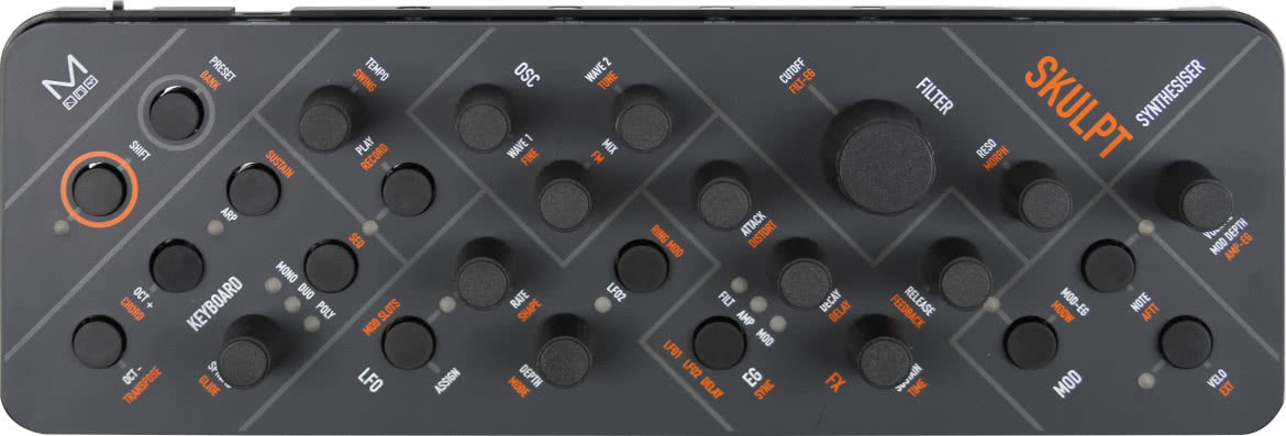 Skulpt Synthesizer - syntezator