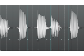 Edycja rytmiki ścieżek audio