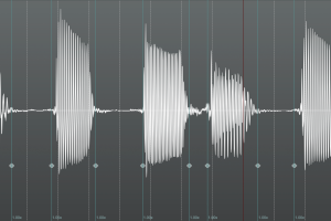 Edycja rytmiki ścieżek audio