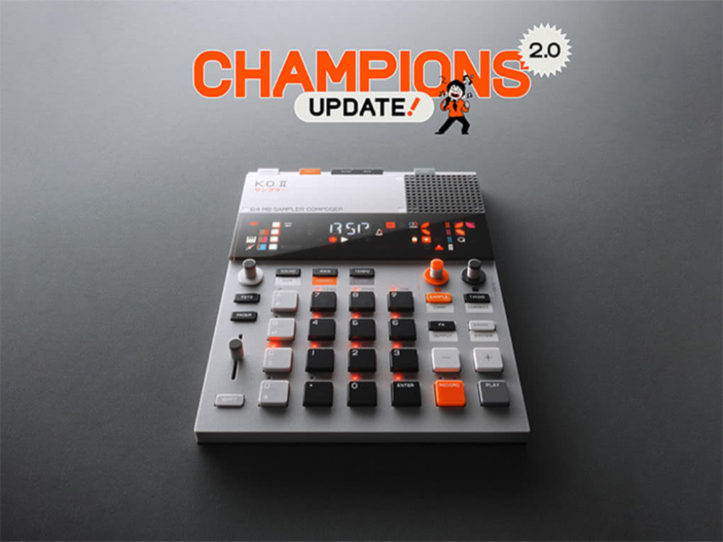Sampler teenage engineering EP-133 KO II z potężną aktualizacją