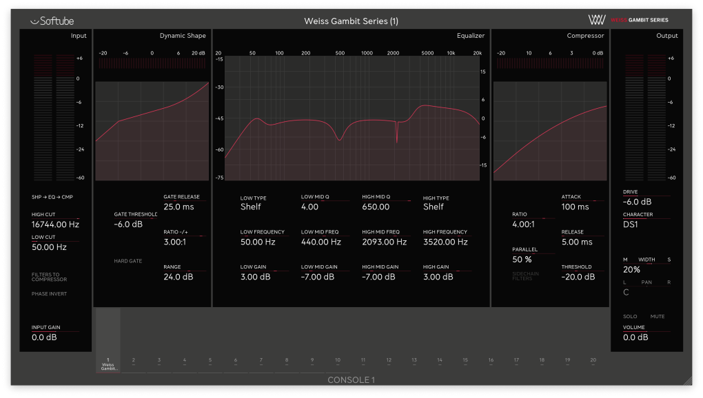 Weiss Gambit dla Console 1