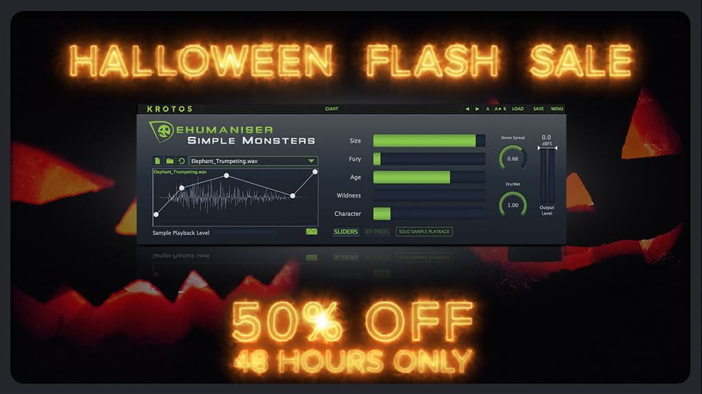 Krotos ze specjalną ofertą na Halloween