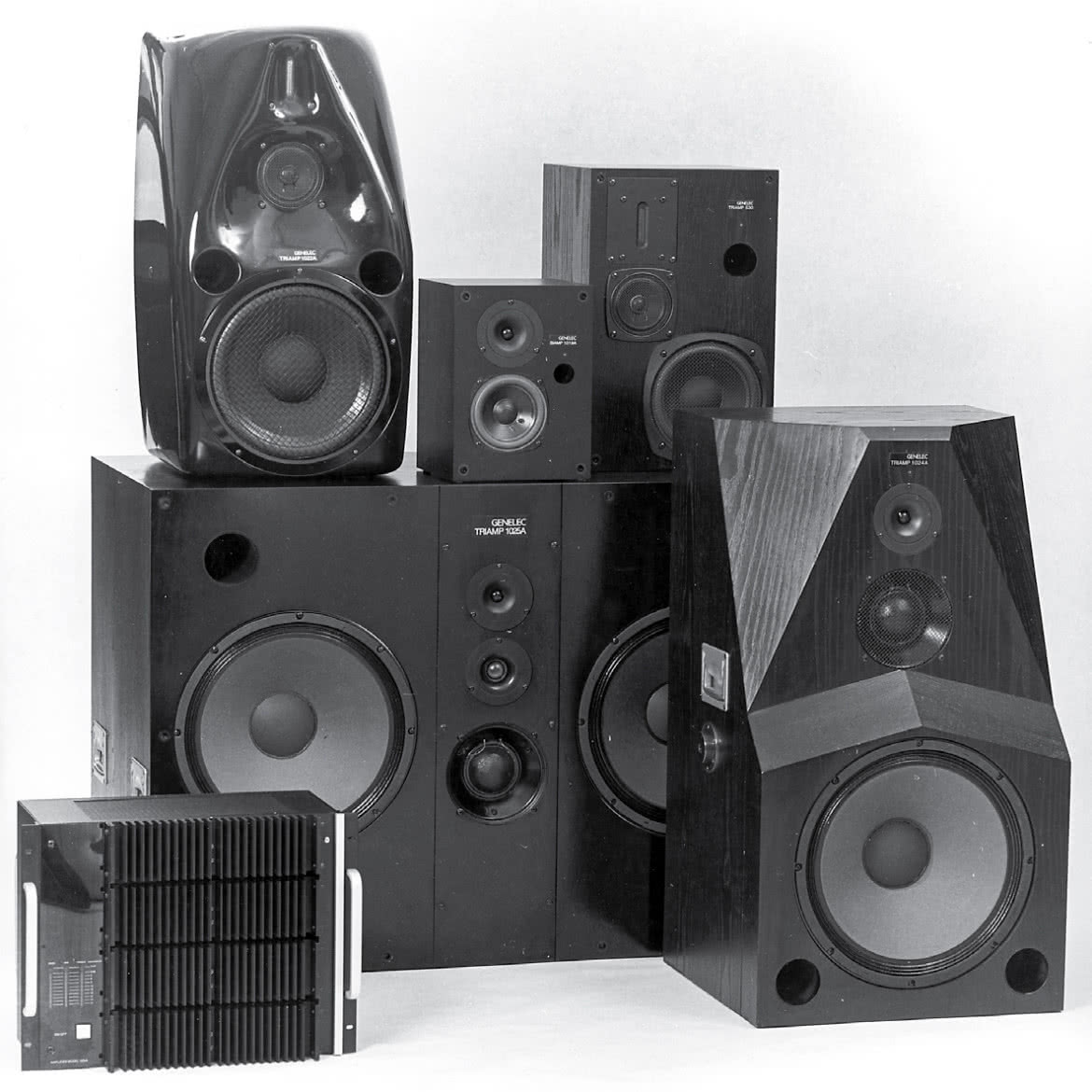100 modeli monitorów Genelec