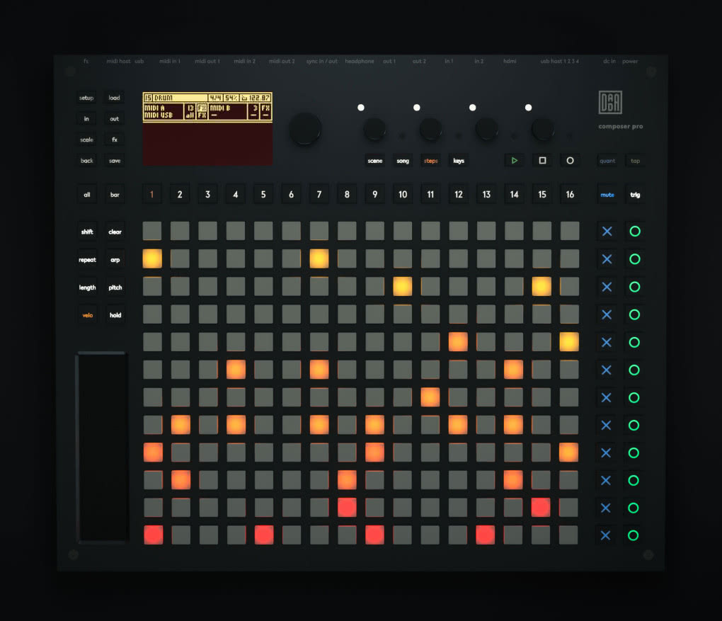 Composer Pro - sekwencer firmy Dadamachines