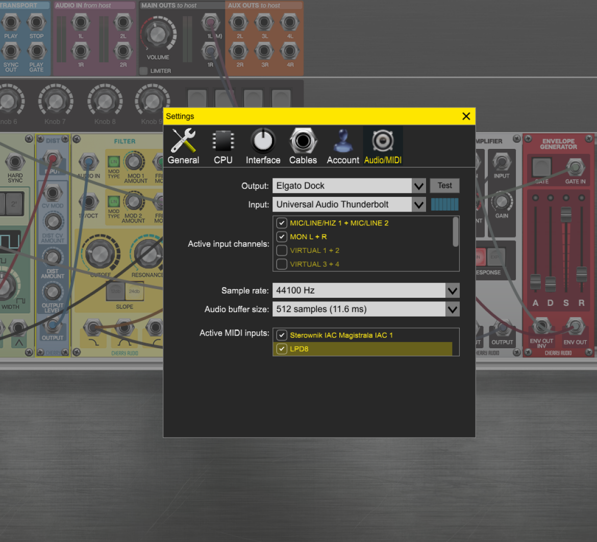Bezpłatny program - Cherry Audio Voltage Modular Nucleus