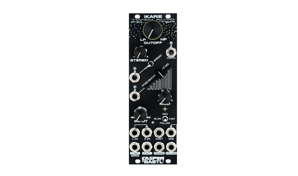 Ikarie - stereofoniczny filtr od BASTL Instruments