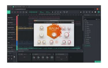Amped Studio to pierwszy DAW online, który obsługuje VST 