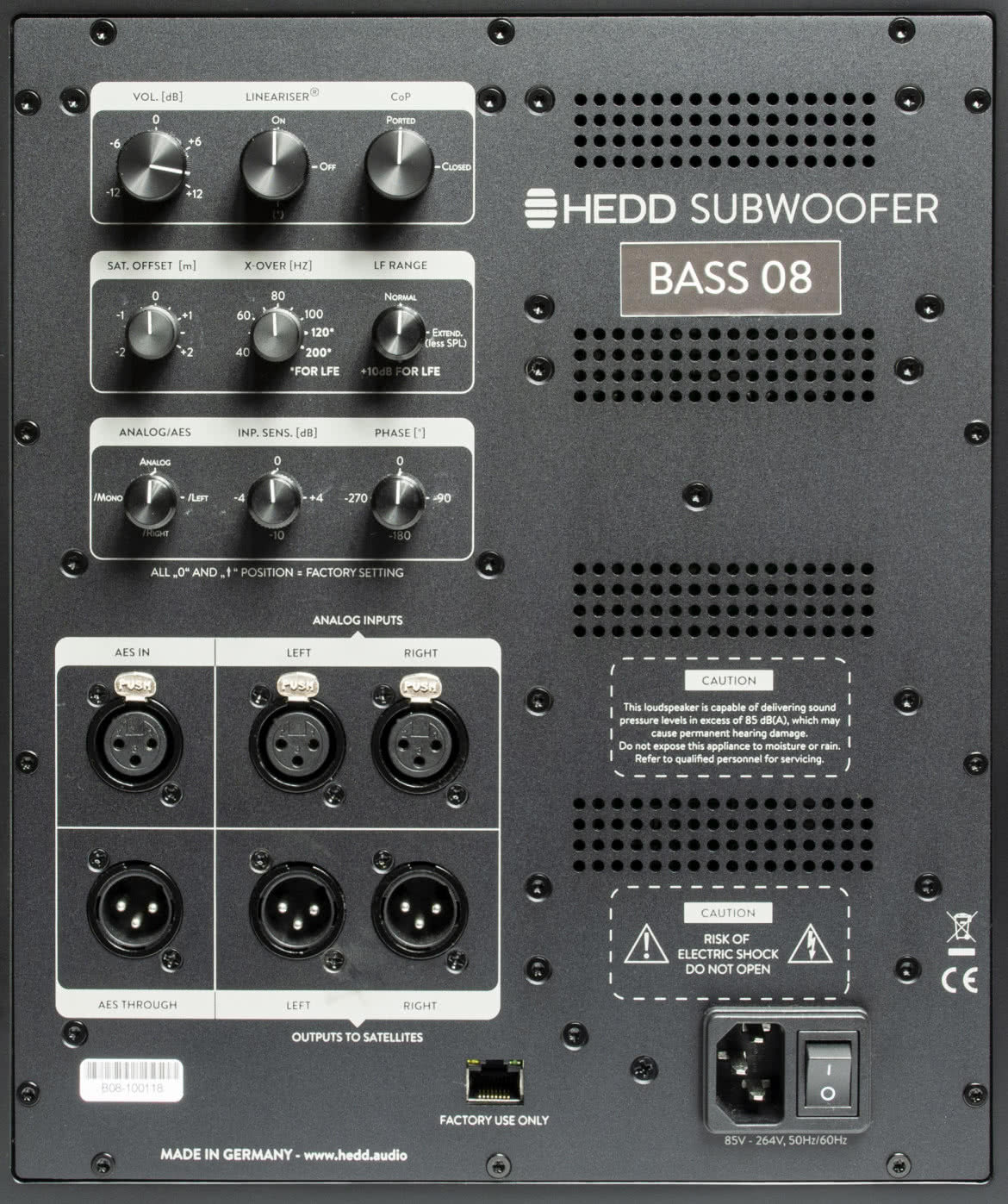Bass 08 - aktywny subwoofer