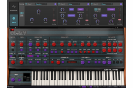 OB-Xa V - syntezator wirtualny