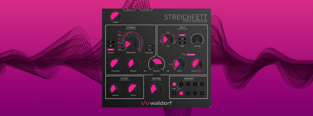 Waldorf Streichfett Plugin - string maszyna w formie VST