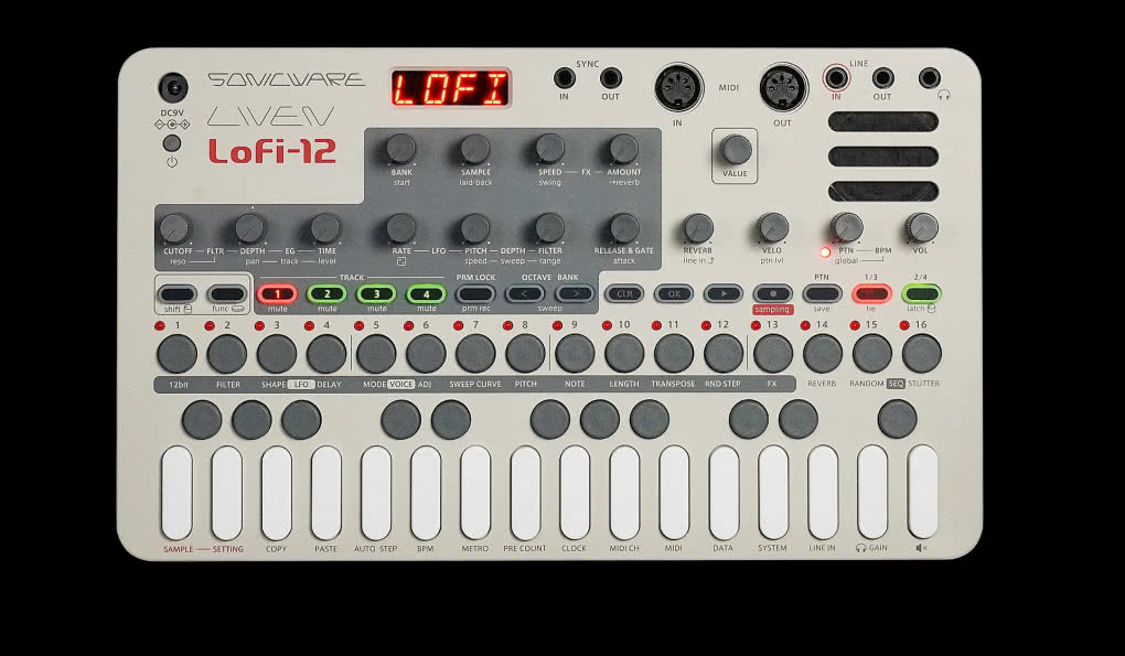 Sonicware LIVEN LoFi-12 - groovebox LoFi