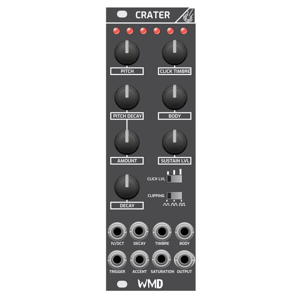 Crater - nowy moduł Kick Drum od WMD