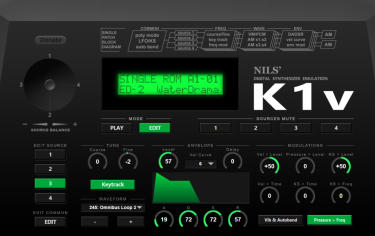 Nils‘ K1v to darmowa emulacja Kawai K1 