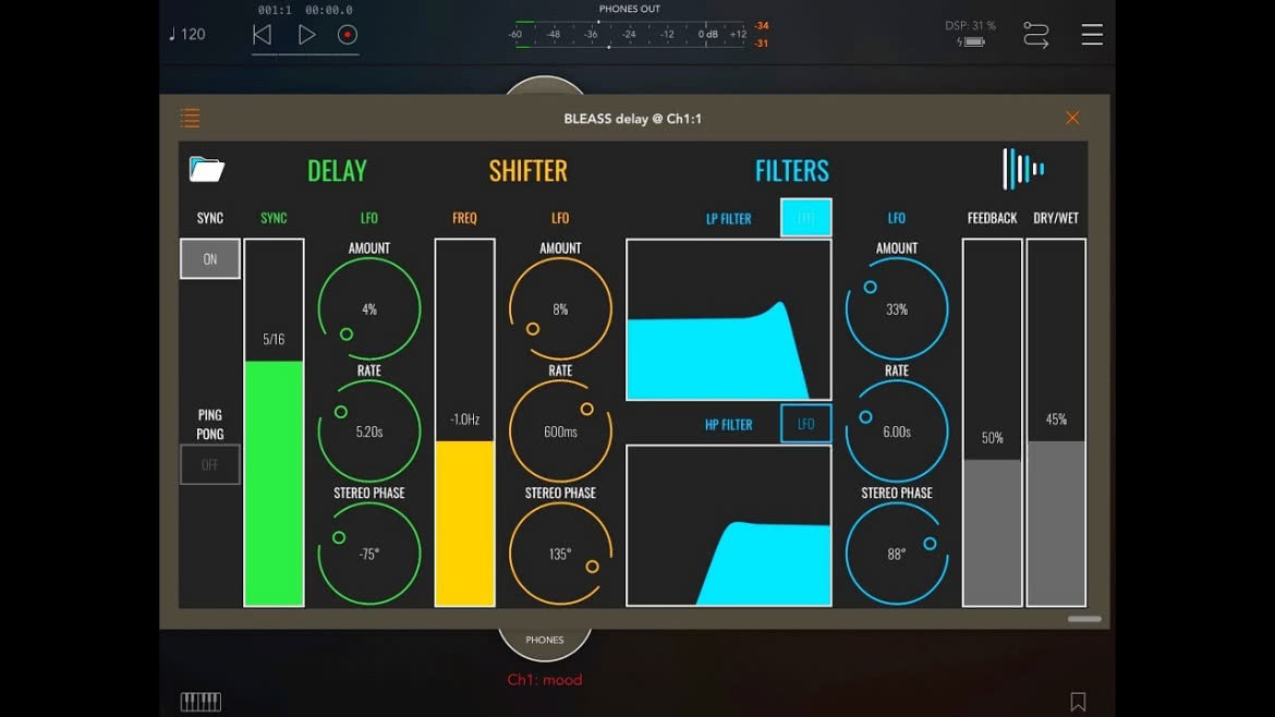 Mobilny producent: RE-1 Tape Machine i BLEASS Delay