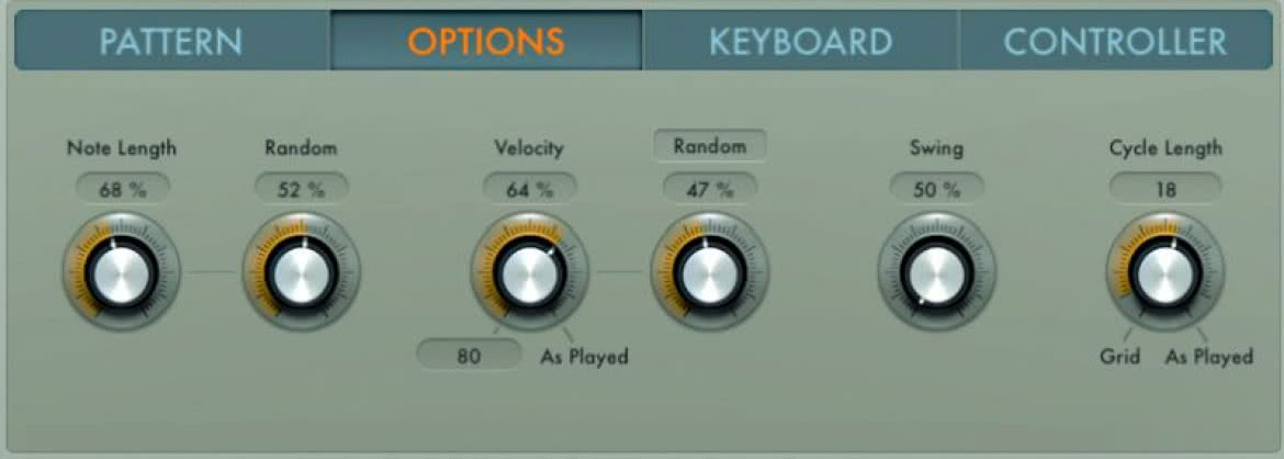 Arpeggiator na sterydach