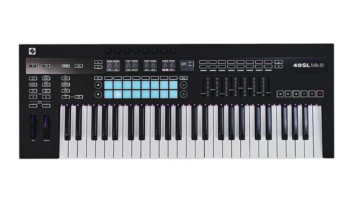 SL49 MkIII - klawiatura i kontroler MIDI/CV