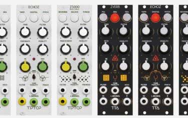 TipTop Audio: ZVERB, ECHOZ i Z5000 - nowa seria efektów DSP dla Eurorack  